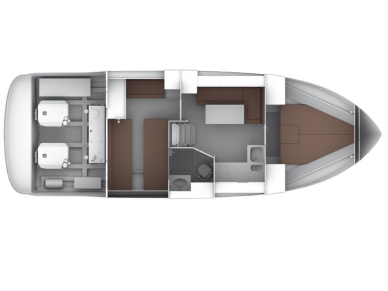 Book yachts online - motorboat - Bavaria 35 Sport - Topless - rent