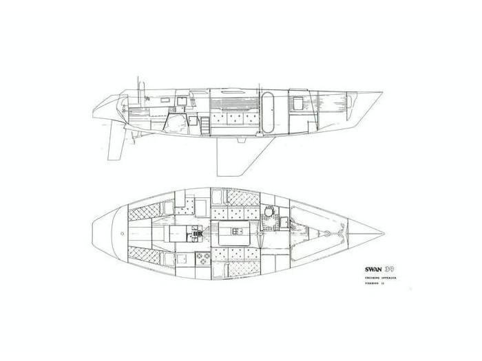 Book yachts online - sailboat - Swan 39 - Katia - rent
