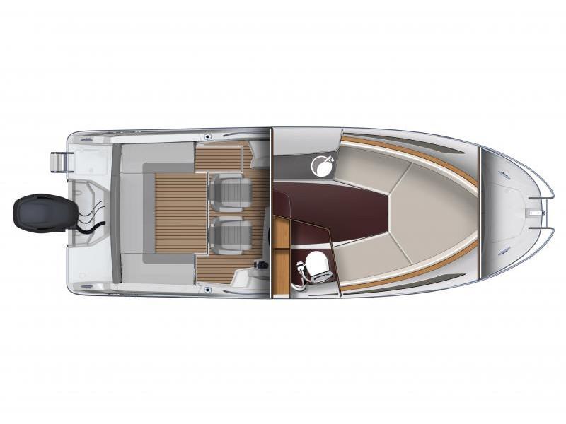 Book yachts online - motorboat - Jeanneau Cap Camarat 7.5 WA SERIE 2 - Cap Camarat 7.5 WA - rent