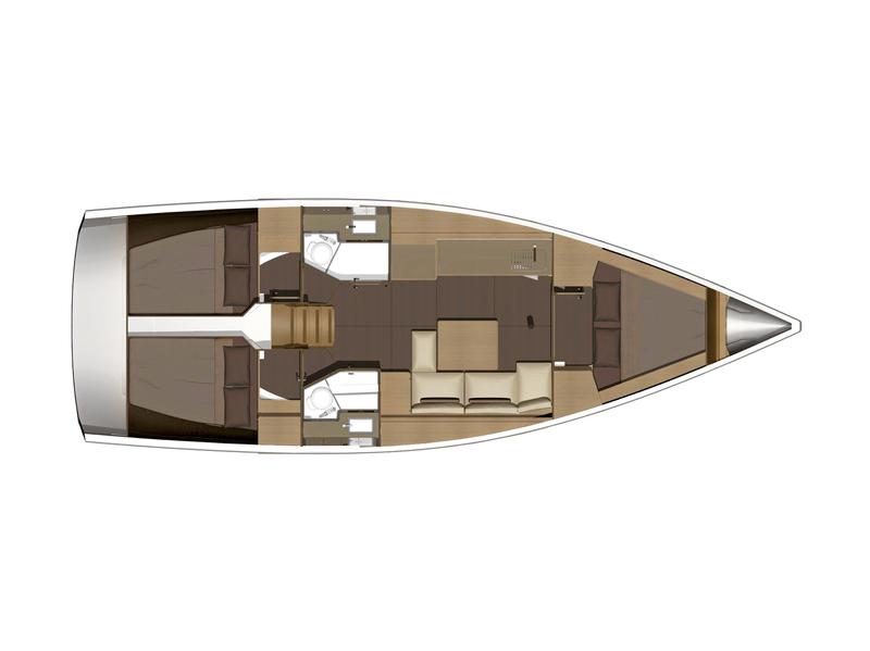 Book yachts online - sailboat - Dufour 382 Grand Large - Ceja - rent