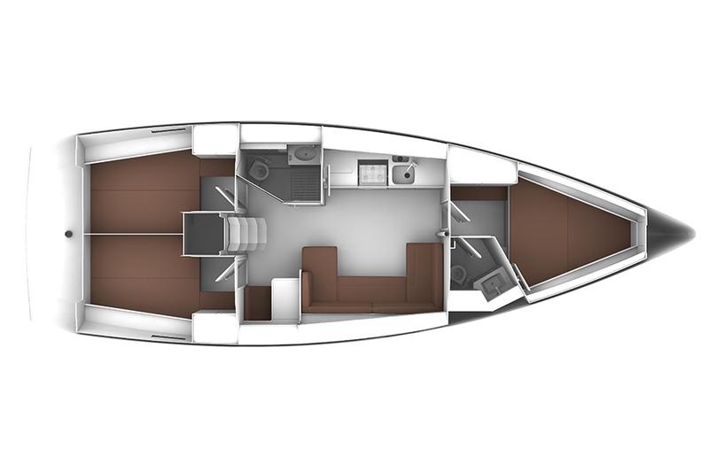 Book yachts online - sailboat - Bavaria Cruiser41 - Optima - rent