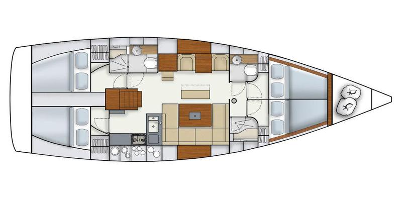 Book yachts online - sailboat - Hanse 445 - Biska - rent