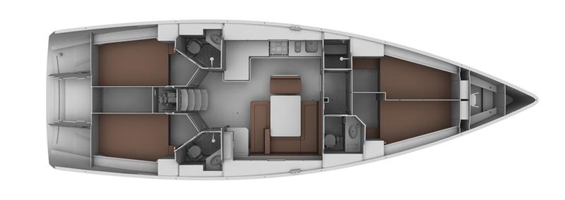 Book yachts online - sailboat - Bavaria Cruiser 45 - Blues Point - rent