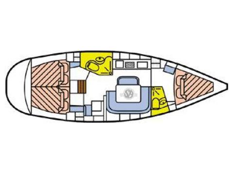 Book yachts online - sailboat - Bavaria 39 Cruiser - Demi - rent