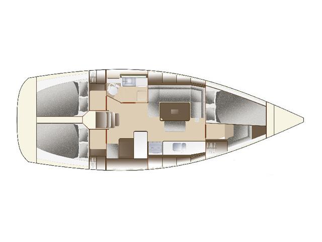 Book yachts online - sailboat - Dufour 375 GL - One&amp;Only - rent