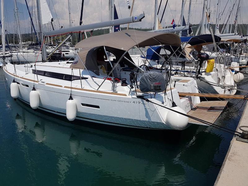 Book yachts online - sailboat - Sun Odyssey 419 - Jazz - rent