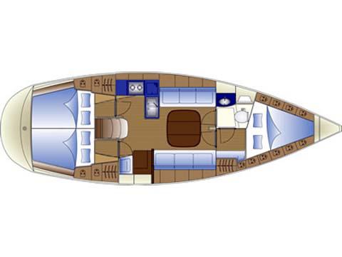 Book yachts online - sailboat - Bavaria 36 - Antiope (refit 2017) - rent