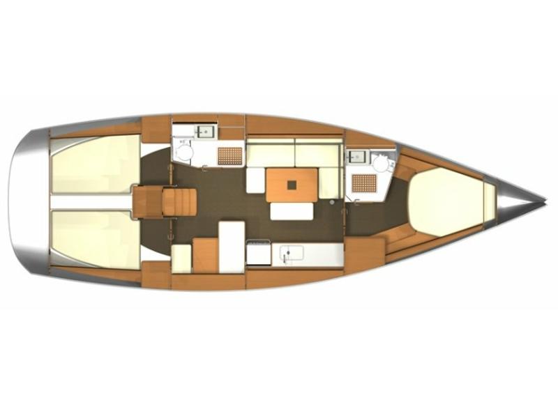 Book yachts online - sailboat - Dufour 405 GL - Mymoon - rent