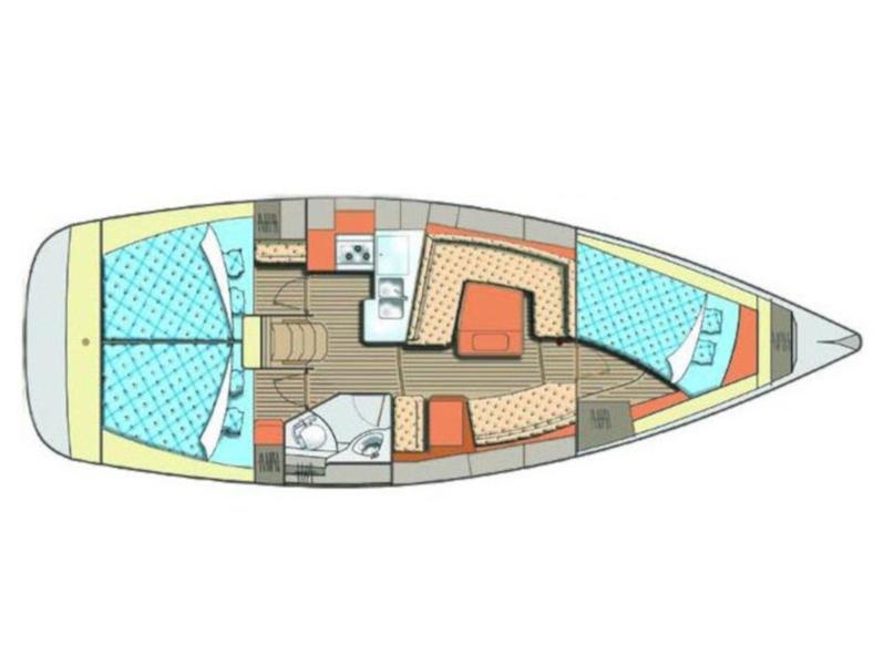 Book yachts online - sailboat - Elan 384 Impression - Alex - rent