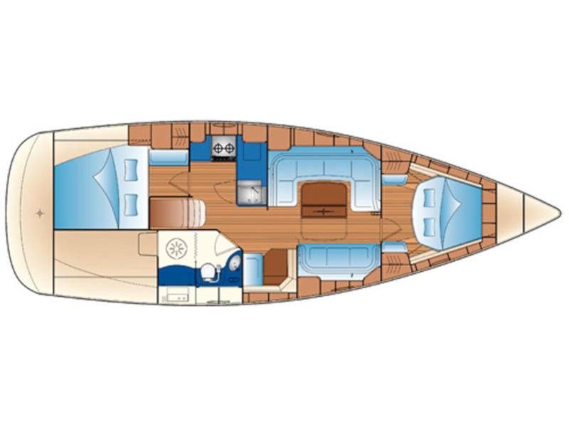 Book yachts online - sailboat - Bavaria 33 Cruiser - Arethusa - rent
