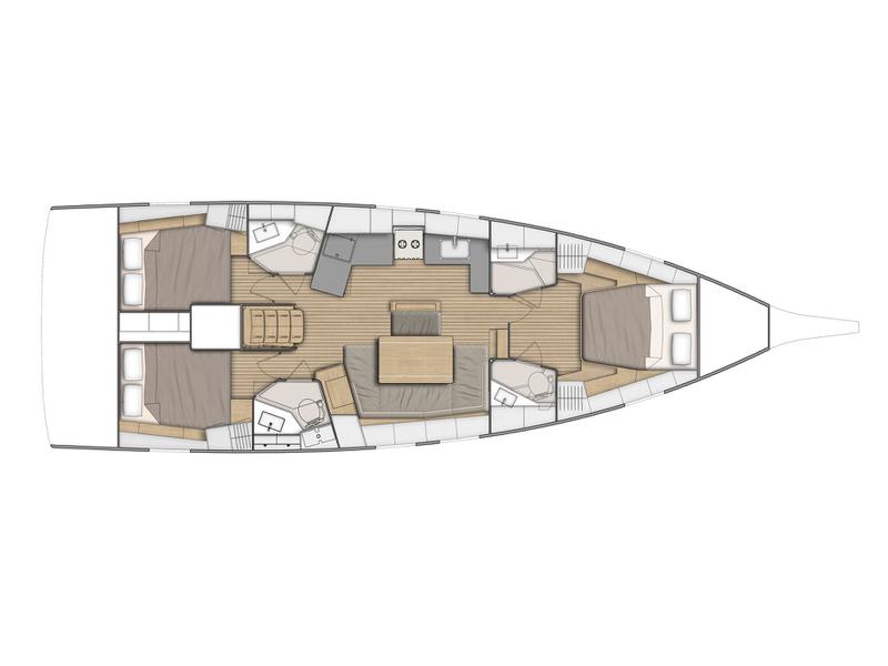 Book yachts online - sailboat - Oceanis 46.1 - AIR 2 - rent