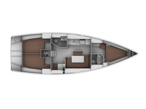 Book yachts online - sailboat - Bavaria Cruiser 40 - STAR PHILIP - rent
