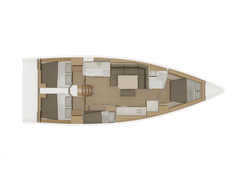 Book yachts online - sailboat - Dufour 430 - GOOD FRIENDS - rent