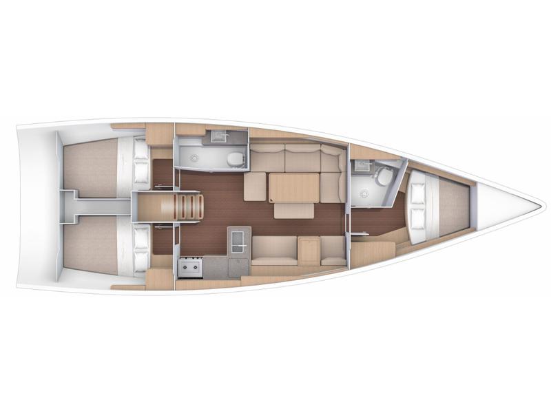 Book yachts online - sailboat - Dufour 412 - MONA - rent