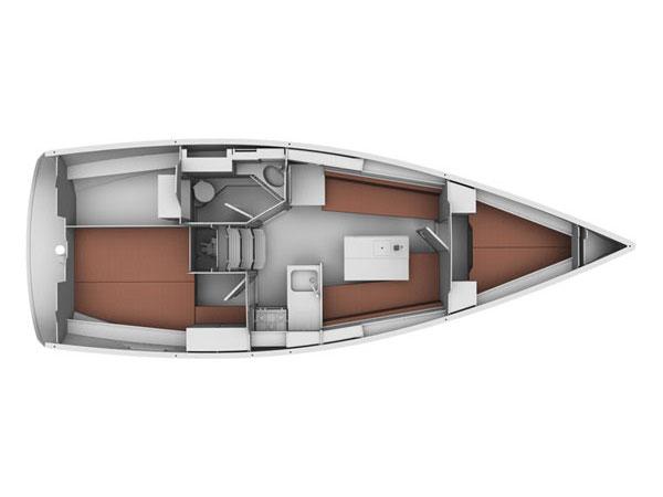 Book yachts online - sailboat - Bavaria 32 Cruiser - STAR CHIARA - rent