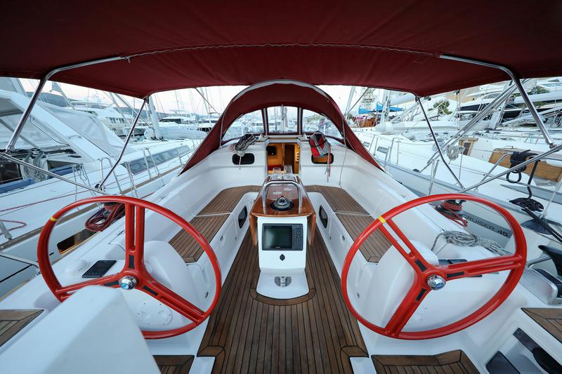 Book yachts online - sailboat - Elan 444 Impression - ABRAKADABRA - rent