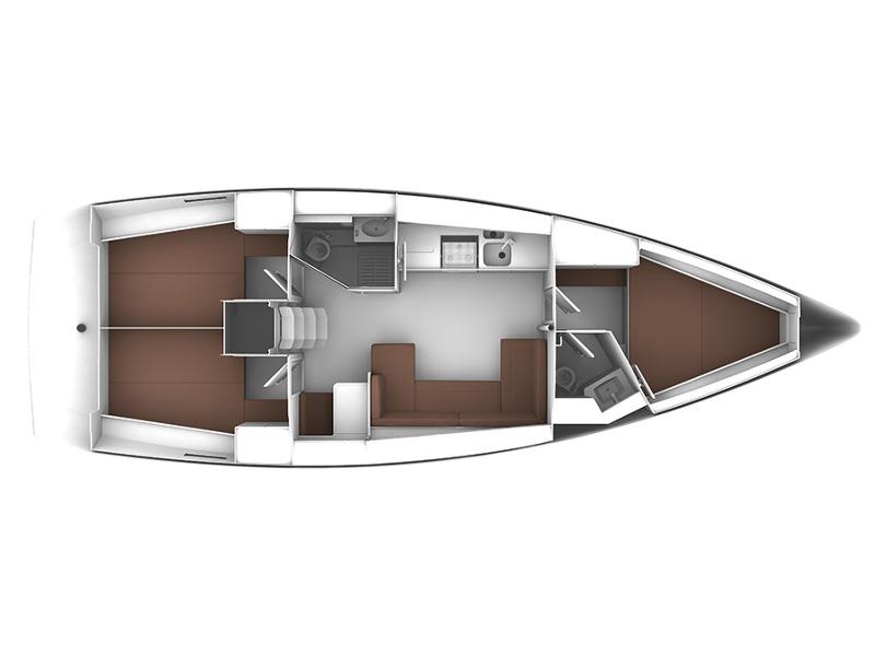 Book yachts online - sailboat - Bavaria 41 Cruiser - STAR LILLI - rent