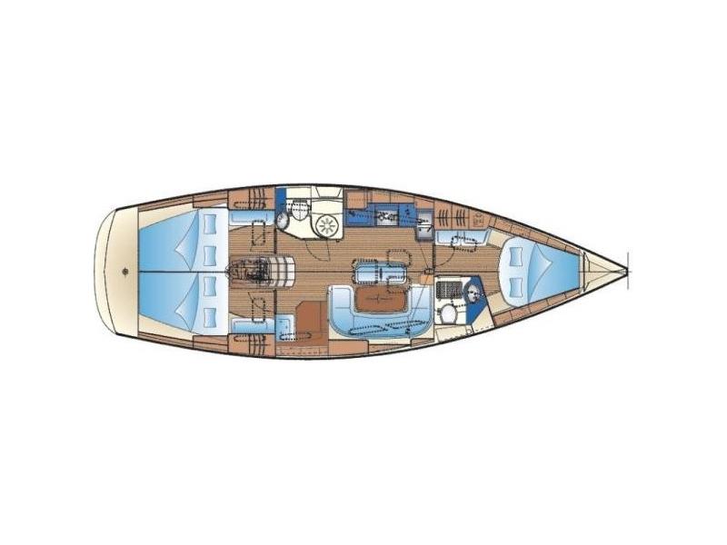Book yachts online - sailboat - Bavaria Cruiser 40 - Vessy  - rent