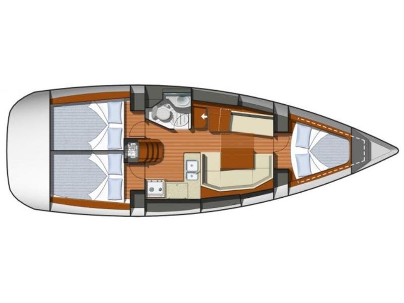 Book yachts online - sailboat - Sun Odyssey 36i - Marina - rent
