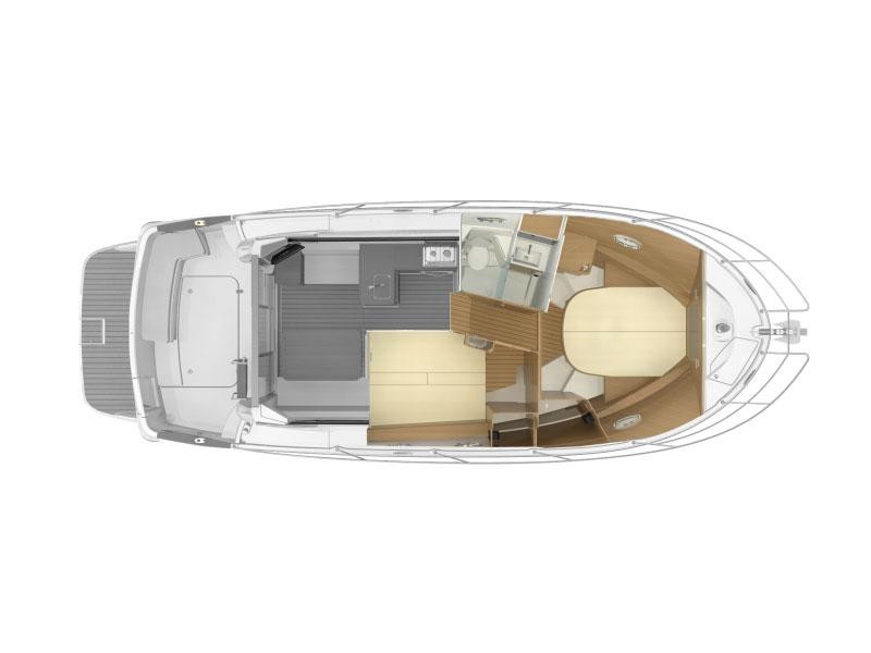 Book yachts online - motorboat - Antares 36 (2011) - GALEB - rent
