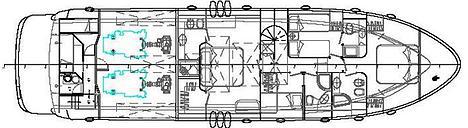 Book yachts online - motorboat - Abacus 70 Fly - Malibu - rent