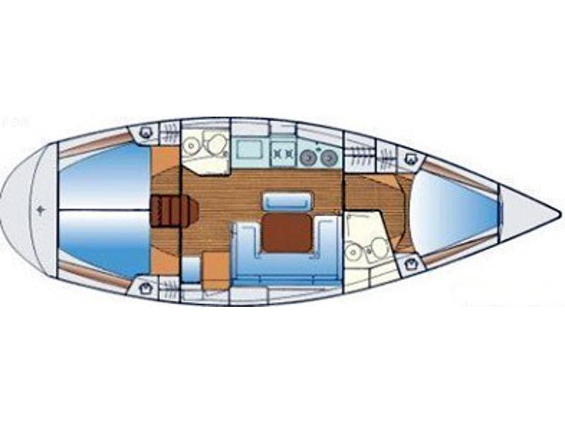Book yachts online - sailboat - Bavaria 38(2cbs) - Peter Pan - rent