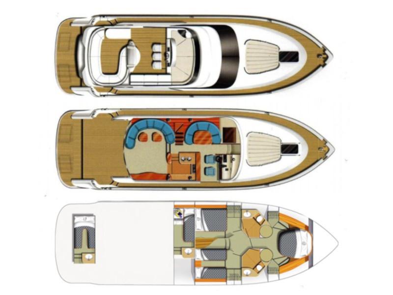 Book yachts online - motorboat - Sunquest 57 - Benas - rent