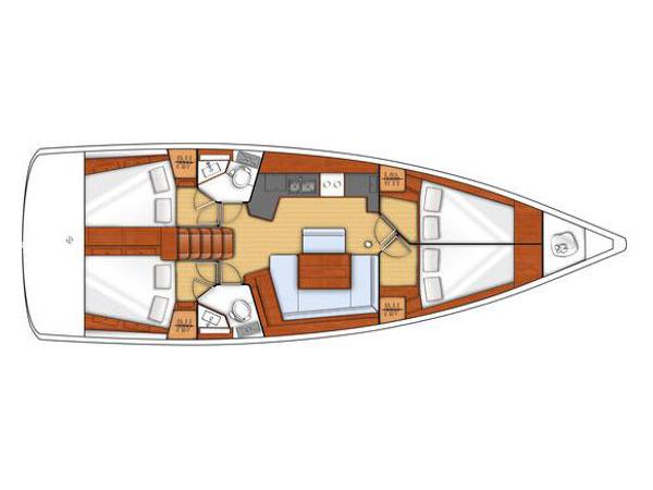 Book yachts online - sailboat - Oceanis 45 - Olympia - rent