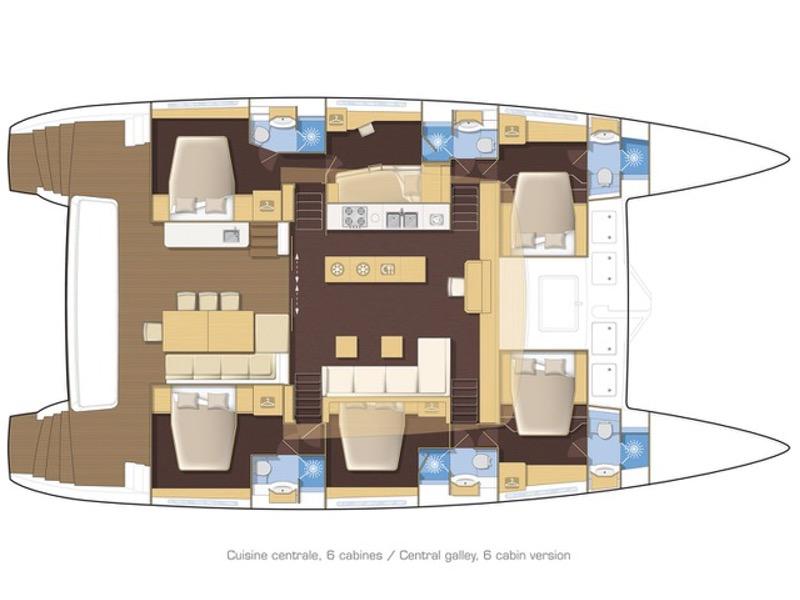 Book yachts online - catamaran - Lagoon 620 - Duolife - rent