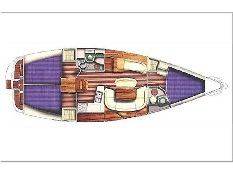 Book yachts online - sailboat - Sun Odyssey 40.3 - ADRIGO - rent