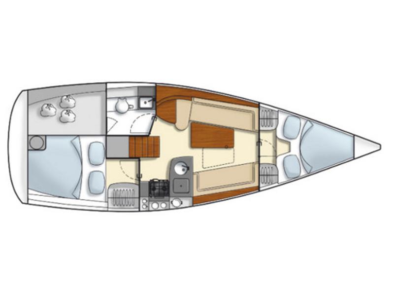 Book yachts online - sailboat - Hanse 325 - Selini - rent