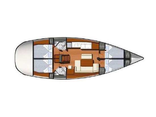Book yachts online - sailboat - Jeanneau - Sun Odyssey 44 - Tomazin - rent