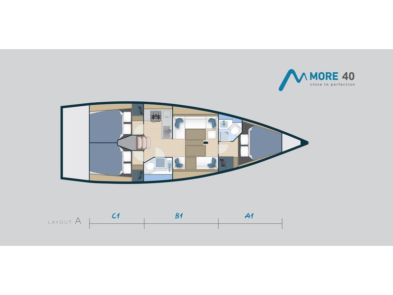 Book yachts online - sailboat - More 40 - Small More - rent