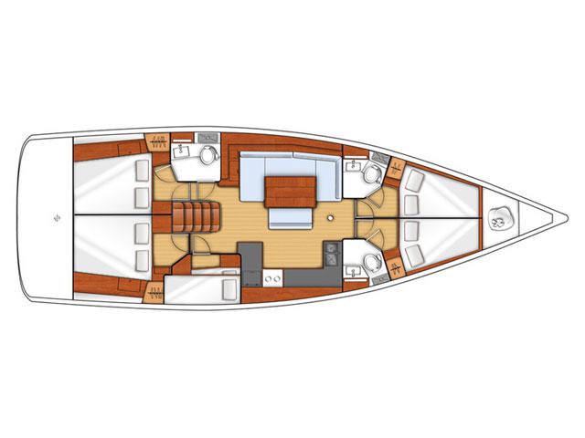 Book yachts online - sailboat - Oceanis 48 - SW 1 - rent