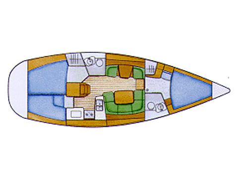 Book yachts online - sailboat - Sun Odyssey 42i - Gilda - rent