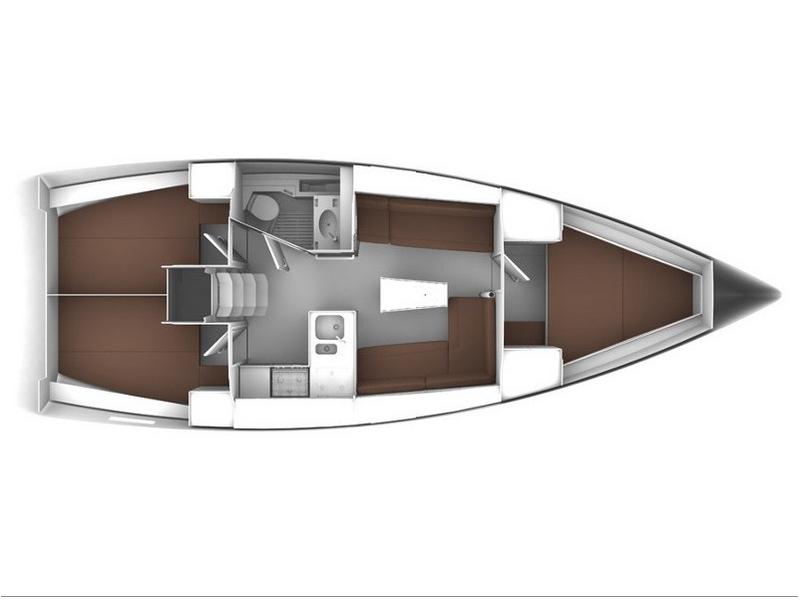 Book yachts online - sailboat - Bavaria 37 Cruiser - Adria Sun - rent