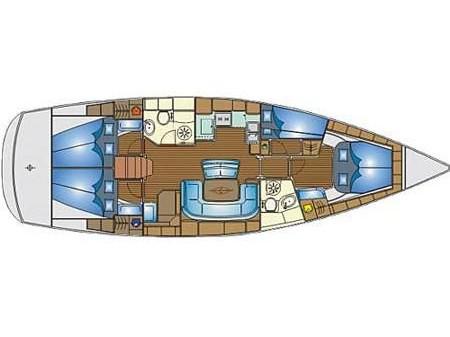 Book yachts online - sailboat - Bavaria 46 Cruiser - SEA PERK - rent