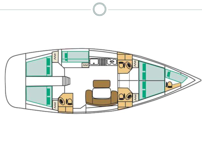 Book yachts online - sailboat - Cyclades 50.5 - Moonbreeze - rent