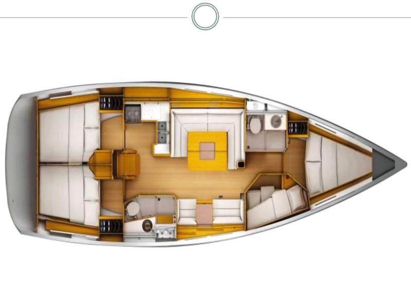 Book yachts online - sailboat - Sun Odyssey 439 - Harry the Viking - rent