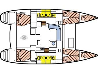 Book yachts online - catamaran - Lagoon 400 - Lianne - rent