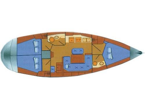 Book yachts online - sailboat - Bavaria 41 - Ifestos - rent