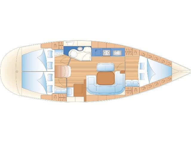 Book yachts online - sailboat - Bavaria 38 - Limnos - rent