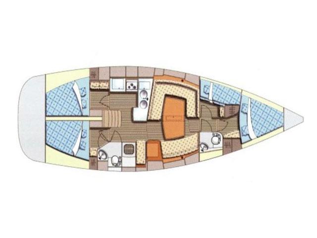Book yachts online - sailboat - Elan 434 Impression - First Impression - rent