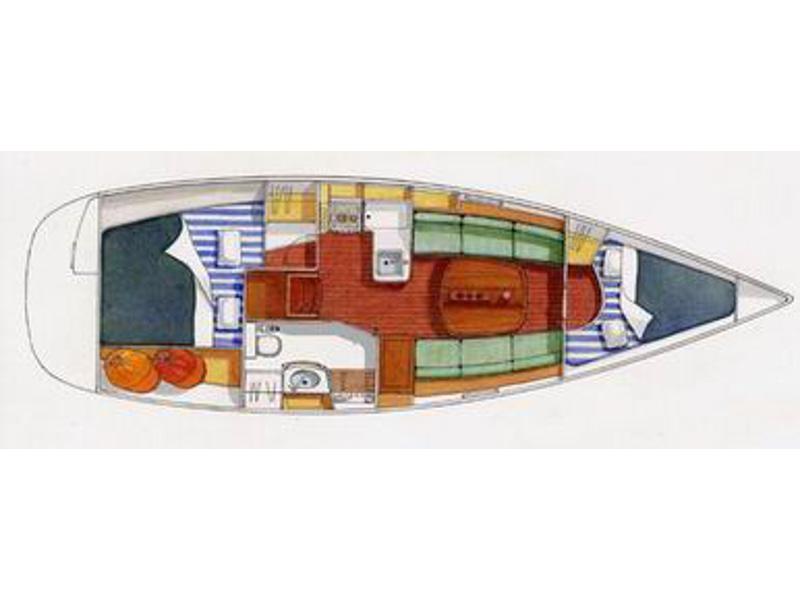 Book yachts online - sailboat - Oceanis 323 - Aife - rent