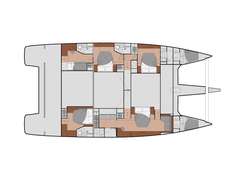 Book yachts online - catamaran - Fountaine Pajot Alegria 67 - Isola - rent