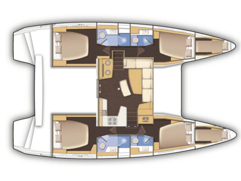 Book yachts online - catamaran - Lagoon 42 - Edita - rent