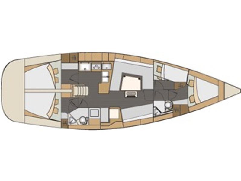 Book yachts online - sailboat - Elan 45 Impression - Delta - rent