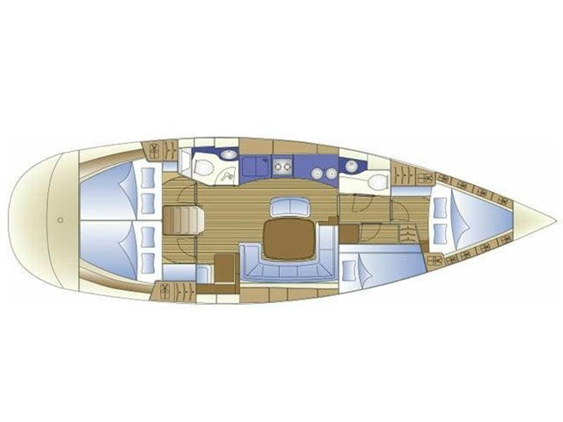 Book yachts online - sailboat - Bavaria 44 - Mystique - rent