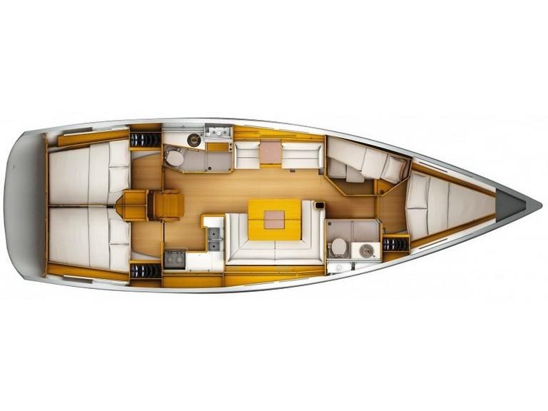 Book yachts online - sailboat - Sun Odyssey 439 - Gael (PMI) - rent