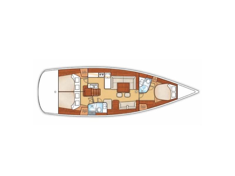 Book yachts online - sailboat - Grand Soleil 50 - MODRA  - rent